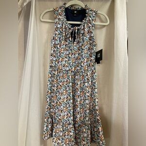 IZ Byer junior floral Dress